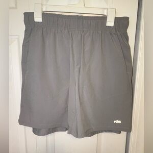 Men's Athletic Gray Running Shorts